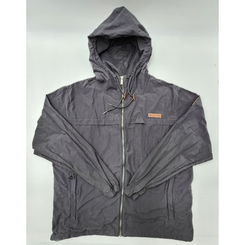 Columbia Mens‎ Jacket Black Hooded XL